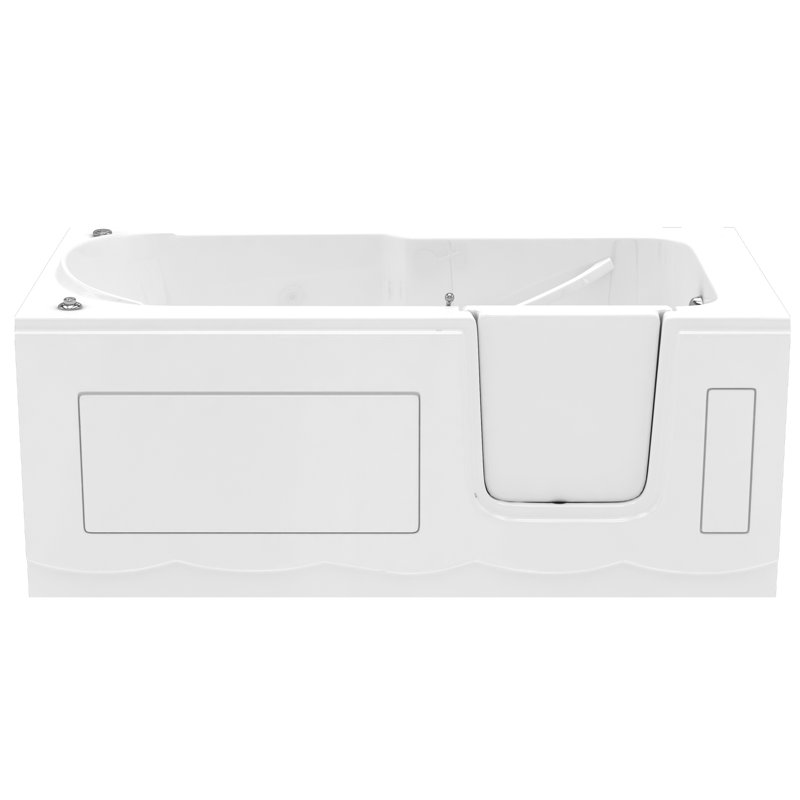 Stream 60'' x 29.5'' Whirlpool Bathtub, Right