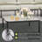  Outdoor Patio Woven Rope Wicker Modular 11 Pieces Sectional Set With Fire Pit Table And Cushions