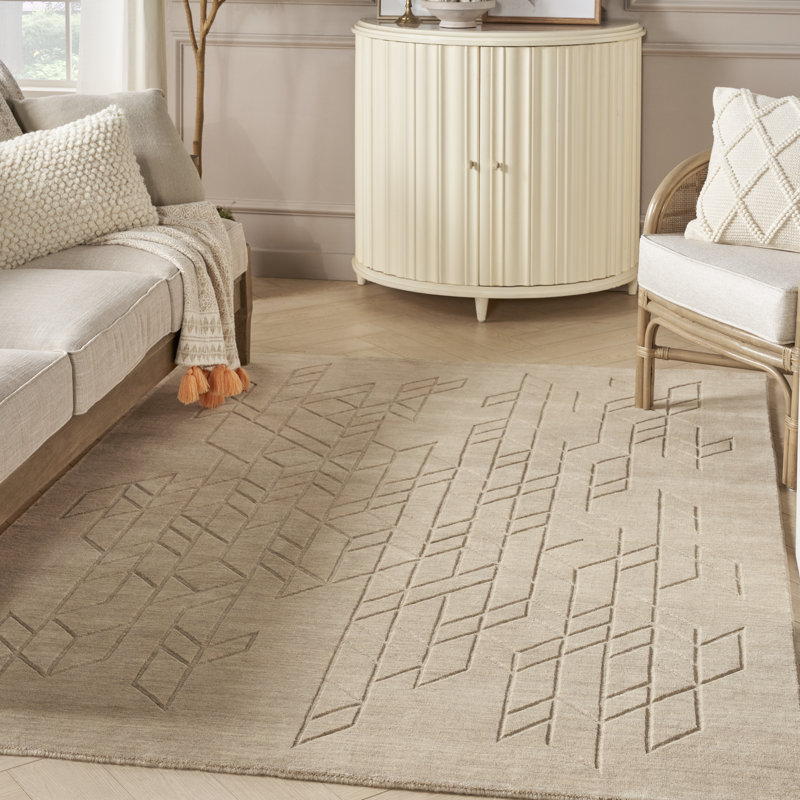 Milord Wool Hand Woven Area Rug, Rectangle 160 x 226cm
