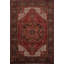 Tapis traditionnel rouge rétro 8 x 10