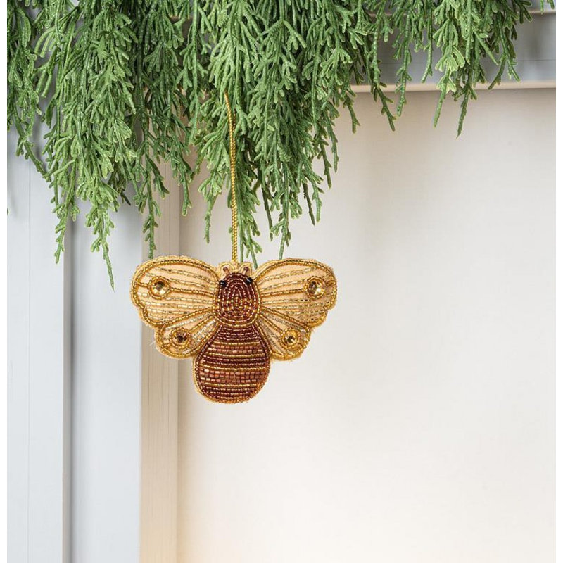 Bee Bead Ornament