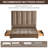 Juanetta 71.5" Tall Headboard Upholstered Platform Bed With 2 Wood Large Storage Drawers-875417680-894506831