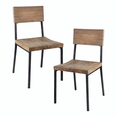 18'' H Solid Wood Side Chair