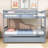 Carmelinda Kids Twin Over Twin Bunk Bed with Trundle-1802202280