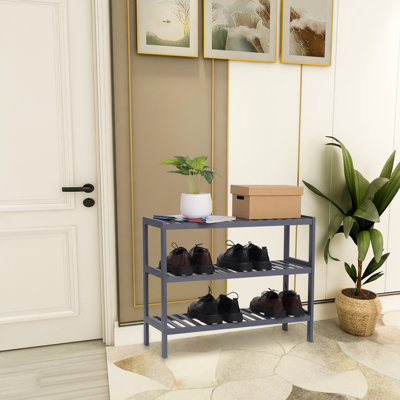 6 Pair Shoe Rack