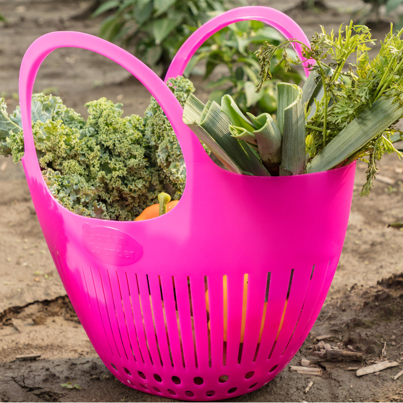 Passoire en plastique Hutzler Harvest Garden, Rose