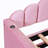 Twin Size Upholstered Daybed With Trundle ,Velvet Sofabed With USB Charging Ports,No Box-Spring Needed,Pink