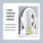 35.43"Modern minimalist solid wood white dressing table with mirror