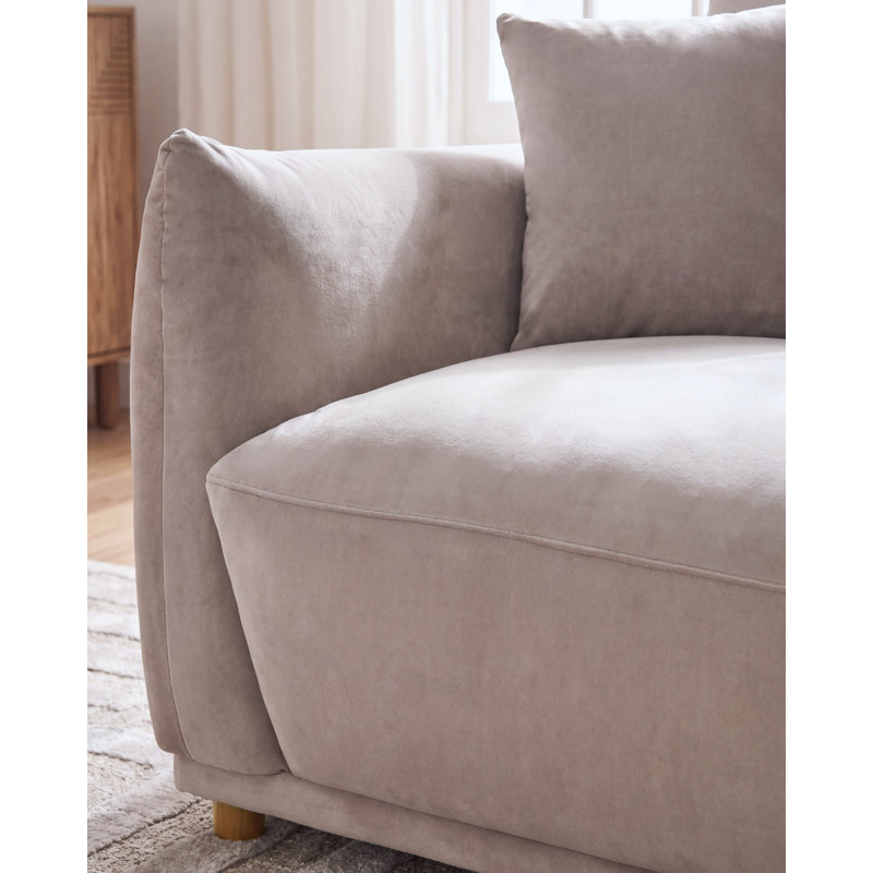 Tammis 3 Seater Velvet Sofa