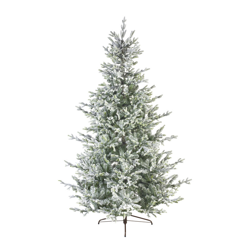 6.56' H Lighted Artificial Spruce Christmas Tree