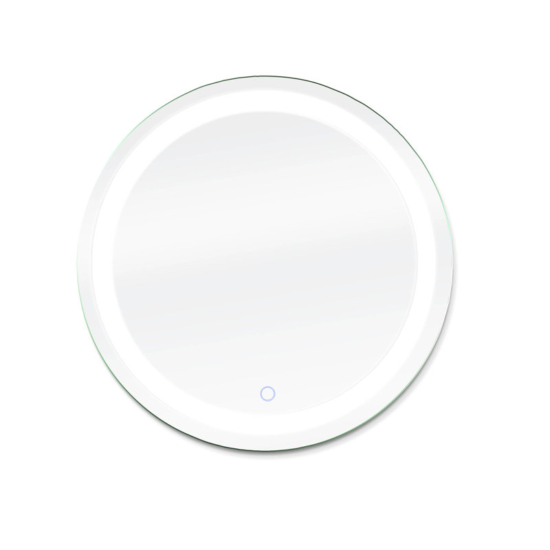 Donella Flat Wall Mirror, 24" H x 24" W