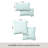 MARTHA STEWART Vineyard Vines Indoor Outdoor Lumbar Pillow 2-Pack Set, 18"-110468826-110468825-110468828