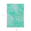 Tapis bleu sarcelle et turquoise 9 'X 12'
