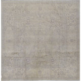 Sona Wool Oriental Area Rug in Gray/Ivory