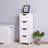 Bathroom Storage Cabinet, Freestanding Cabinet with Drawers