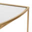 Benazir 100cm Glass Top Console Table