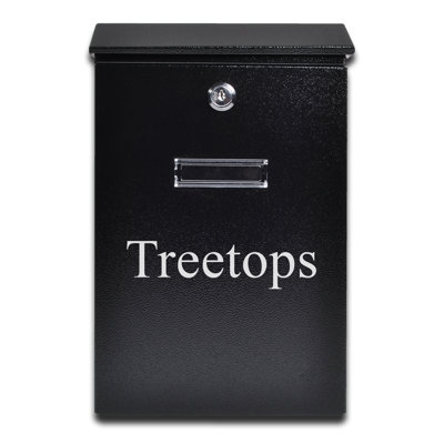 Lillehammer Steel Wall Mounted Post Box