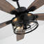 Ventilateur de plafond 52 pouces avec lumières et télécommande Farmhouse