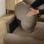 Canapé modulaire 3 places Cloud Feel, chenille marron-514231413