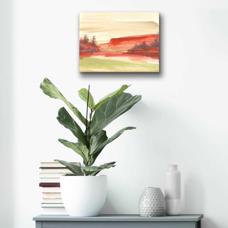 «Red Rock III» par Chris Paschke, Red Barrel Studio®, ACR-24879, H 12 po x l 16 po x P 0,13 po