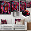 Rock N Roll Jukebox Fever II - Jukeboxes, art mural en métal-101156179