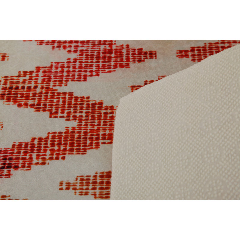 Soft Hall Carpet 2.6 x 4.9 Feet | 100% Polyester, 0.04 in Pile Height | Antibacterial, Non-Slip Underside | Woven with 3D Digital Printing | Machine Washable | Durable & Stylish for Entryways & Living Rooms