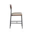 Bridgestone Upholstered Counter Stool with Metal Frame-946233259
