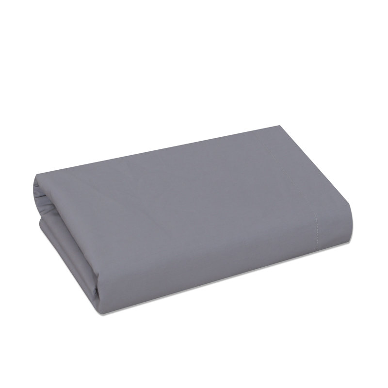 Egyptian-Quality Cotton sheet Flat, Beige, Single (3')