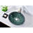 ANZZI Bravo 15.4 " Tempered Glass Circular Bathroom Sink