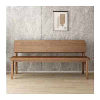 Banc en bois massif Letti