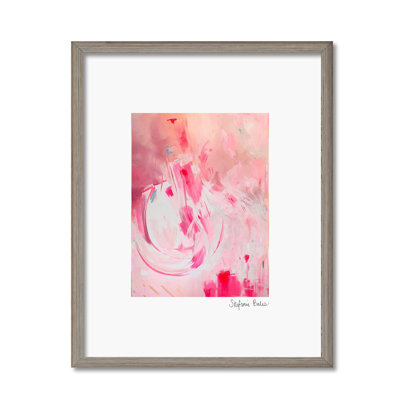 Fuschia II Print by Stefanie Bales