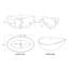 63" Premium Solid Surface Deep Soaking Bathtub