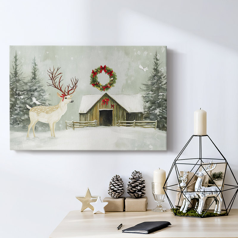Christmas Holiday Arts - Toile tendue avec châssis XMA171287