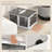 Stackable Storage Bins With Lids, Wheels, And Collapsible-618991210
