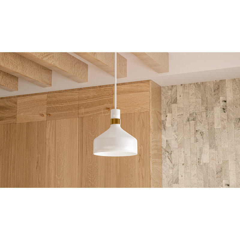 Arbor 1-Light Mini Pendant, White