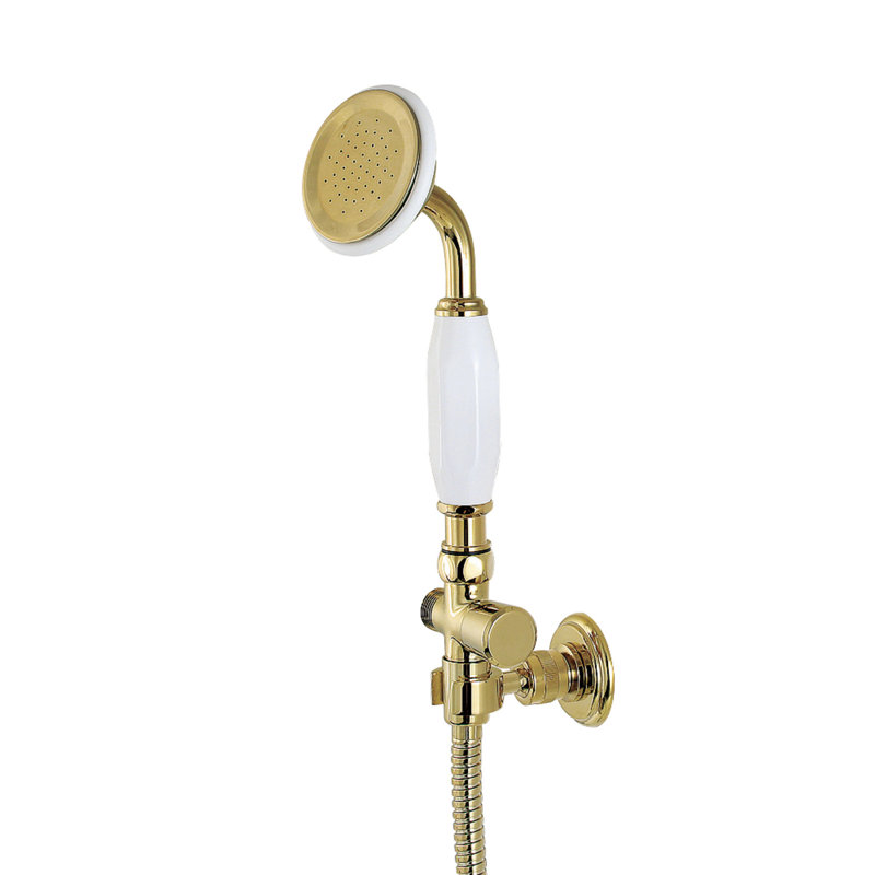 Kingston Brass Victorian Hand Shower Kit, Polished Brass
