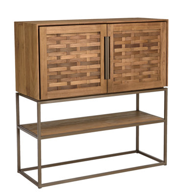 Leopoldeen 105.5cm Solid Wood Sideboard