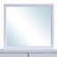 Miroir moderne, blanc