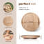 Round Decorative Wood Bathroom Counter Organizer Farmhouse Kitchen Decor Wooden Riser For Soap Dish, Perfume, Candle, Sponge