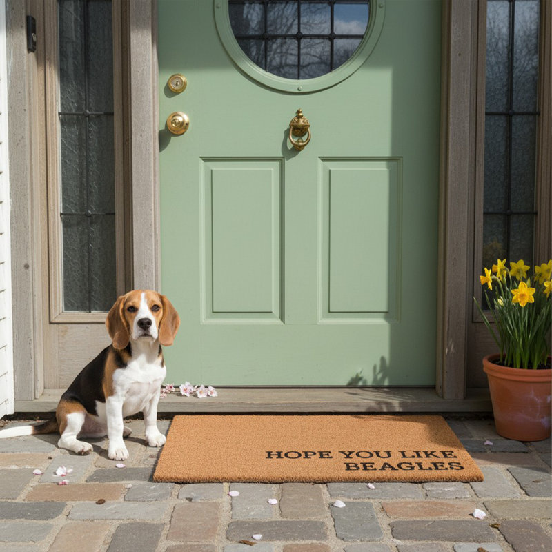 Hope You Like Beagles Doormat, 24"x36", Beagles, 24" x 36"