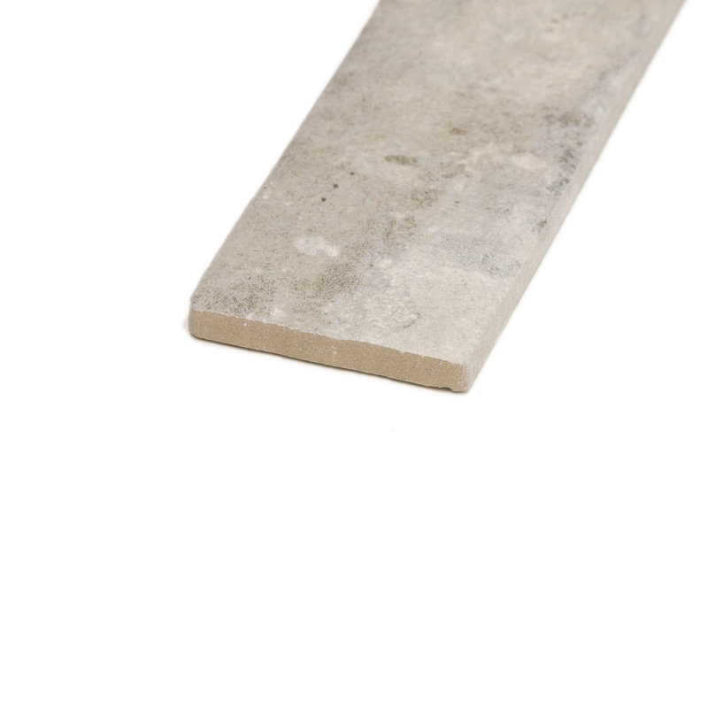 Carreau de mur et de sol en brique de porcelaine 2 po x 10 po Trinity, Gris