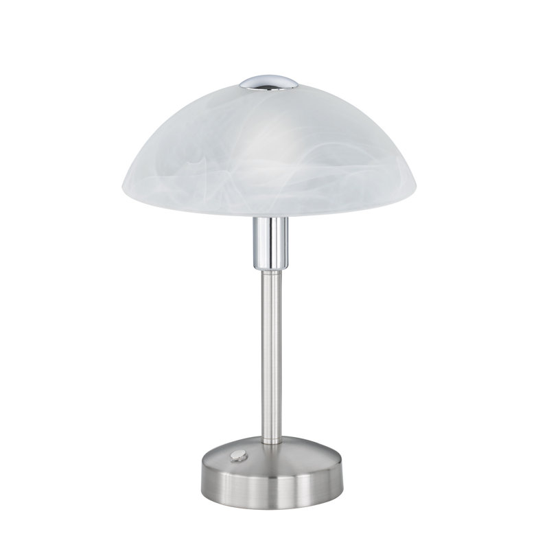 Tomas 30Cm Table Lamp, Nickel Matte