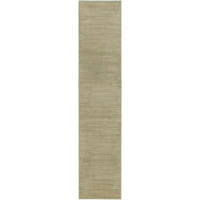 Nourison Essentials Green/Gold Indoor/Outdoor Area Rug
