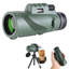 Télescope monoculaire 40 x 60, vision de jour et de nuit basse