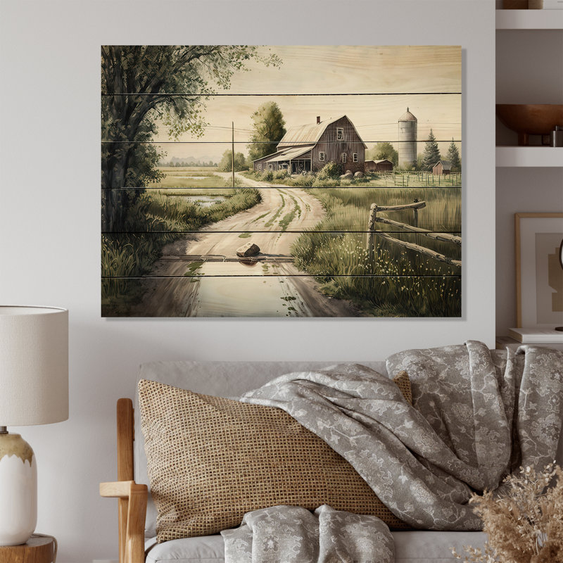Montmorency, reproduction sur bois sans cadre, H 12 po x l 20 po x P 1 po