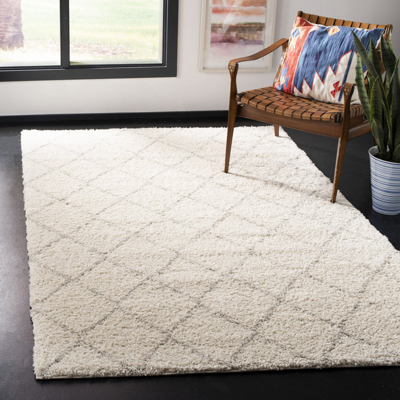 Agarita Geometric Area Rug, Rectangle 201 x 279 cm