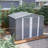 Outdoor Storage Shed, Utility Metal Tool Storage With Lockable Doors And Updated Frame Structure, Large Metal Garden Shed For Backyard, Patio Lawn-113767370-113767375