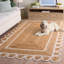 Tapis d'intérieur en jute tissé à la main Natural Fiber-432367319-419024366