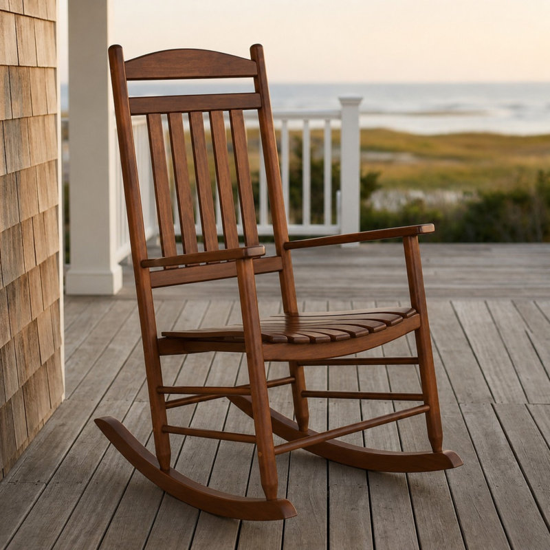 Chaise en bois massif Aleyssa, Chêne
