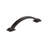Sheffield 3-3/4 inch (96mm) Center-to-Center Matte Black Cabinet Pull - 25 Pack-111778720-111778724-124174004